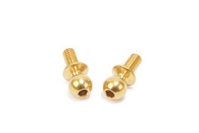 Schumacher Kugelbolzen Ti 5.5mm kurz (Paar) / U8453