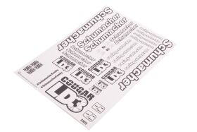 Schumacher Dekorbogen - LD3 / U8637