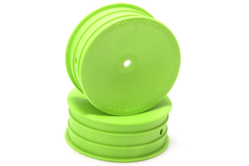 Wheel Hex Front - Green - 2WD - pr / U8685