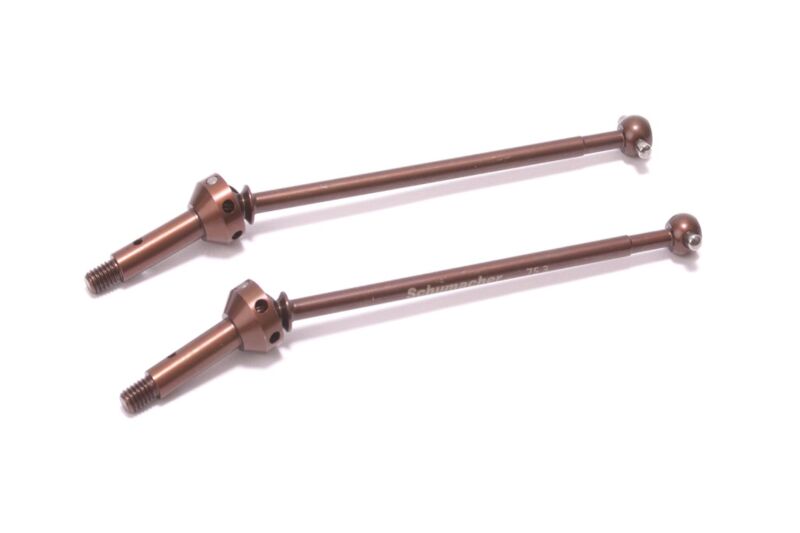 Schumacher Kardanwelle CVD 75.3mm vorne (Paar) - L1R / U8705