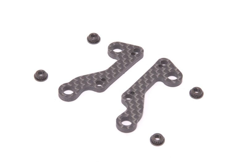 Schumacher Gestänge Halter Carbon vorne (Paar) - Mi9 / U8757