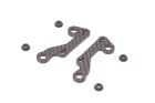Schumacher Gestänge Halter Carbon vorne (Paar) - Mi9 / U8757