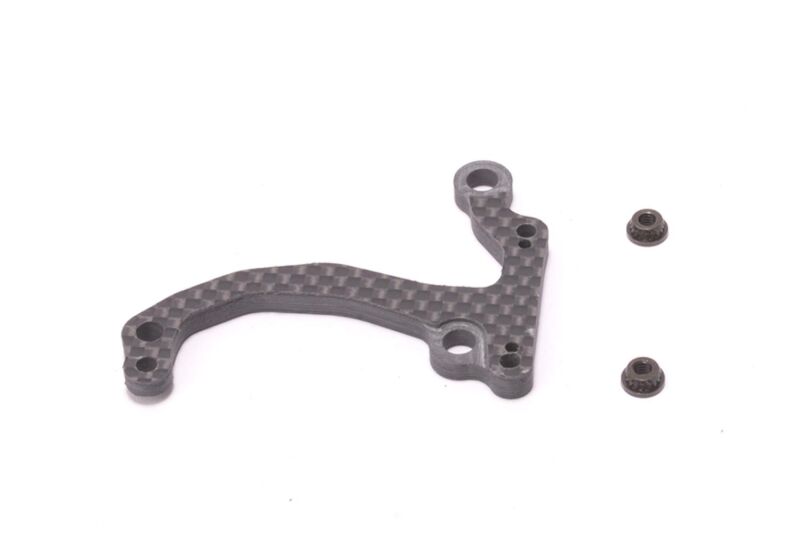 Schumacher Gestänge Halter Carbon hinten links - Mi9 / U8778