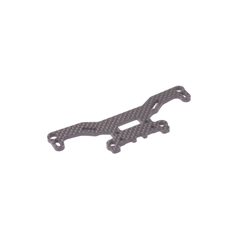 Schumacher Dämpfer Halter Carbon hinten - Neon / U8872