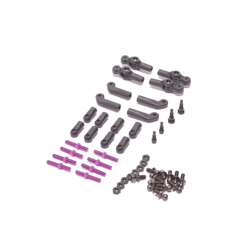 Schumacher Querlenker Set Adjustable oben - Neon / U8893