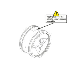Felge Reifeneinlage Stiffener (2prs) hinten - C2W / U9073