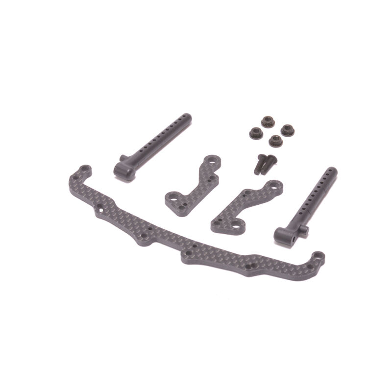 Dämpfer Halter Set Lightweight Carbon hinten - Mi9 / U9078
