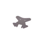 Dämpfer Halter Carbon hinten - CAT 2000 / U9379