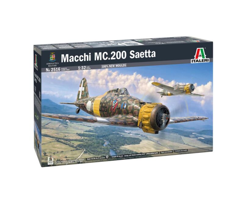 Italeri 1:32 Macchi MC.200 PE-Teile / 510002516