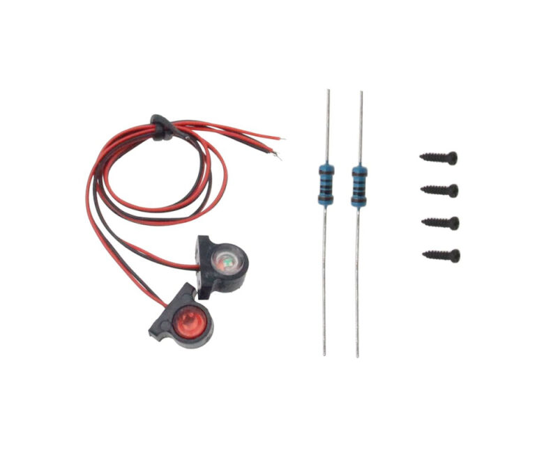 1:14 Begrenzungsleuchten Rot/Weiß (2) / 500907806