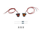 1:14 Begrenzungsleuchten Rot/Orange (2) / 500907807