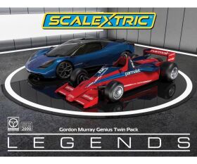 SCALEXTRIC 1:32 Gordon Murray Design Gen. Twin Pack /...
