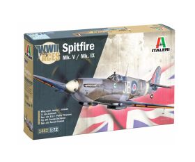 Italeri 1:72 RAF Spitfire Mk.V / Mk.IX Aces / 510001482