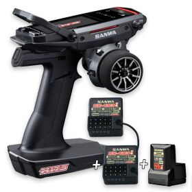 SANWA M17S - RX-493i / ohne Servos/ TX/RX +EXTRA RX-492i...