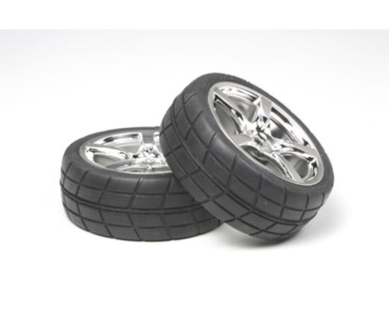 TAMIYA 1:10 Räder 5-Sp. (2) Racing Profil 24mm / 300053955