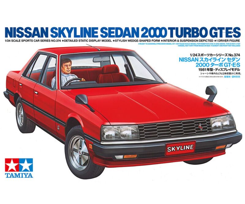 Tamiya 1:24 Nissan Skyline 2000 Turbo GTES / 300024374