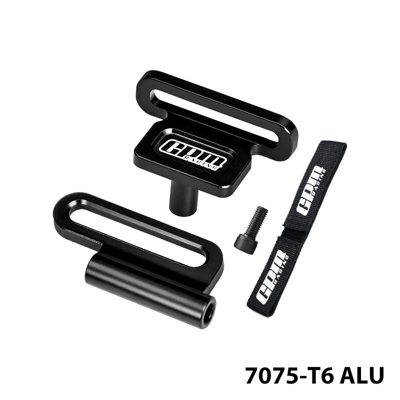 Alu Akku-Halter schwarz / GPMMAKM0126BK
