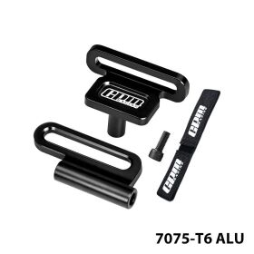 Alu Akku-Halter schwarz / GPMMAKM0126BK
