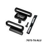 Alu Akku-Halter schwarz / GPMMAKM0126BK