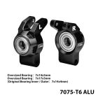 Alu Radträger hinten (für große Lager) / GPMMAKM022BK