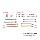 GPM AXIAL 1/30 SCX30 FORD BRONCO/JEEP WRANGLER/CHEVROLET K10 Messing Link-Set / GPMSCX30/160XOC