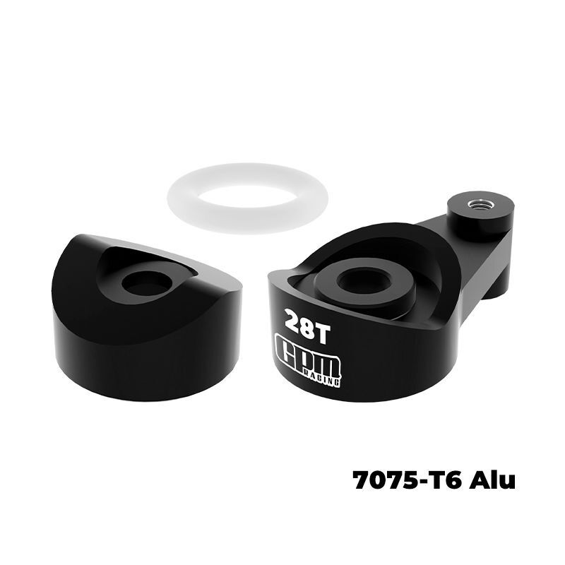 Alu Lenk-Servohorn 28T / GPMSCX30/28TSHBK