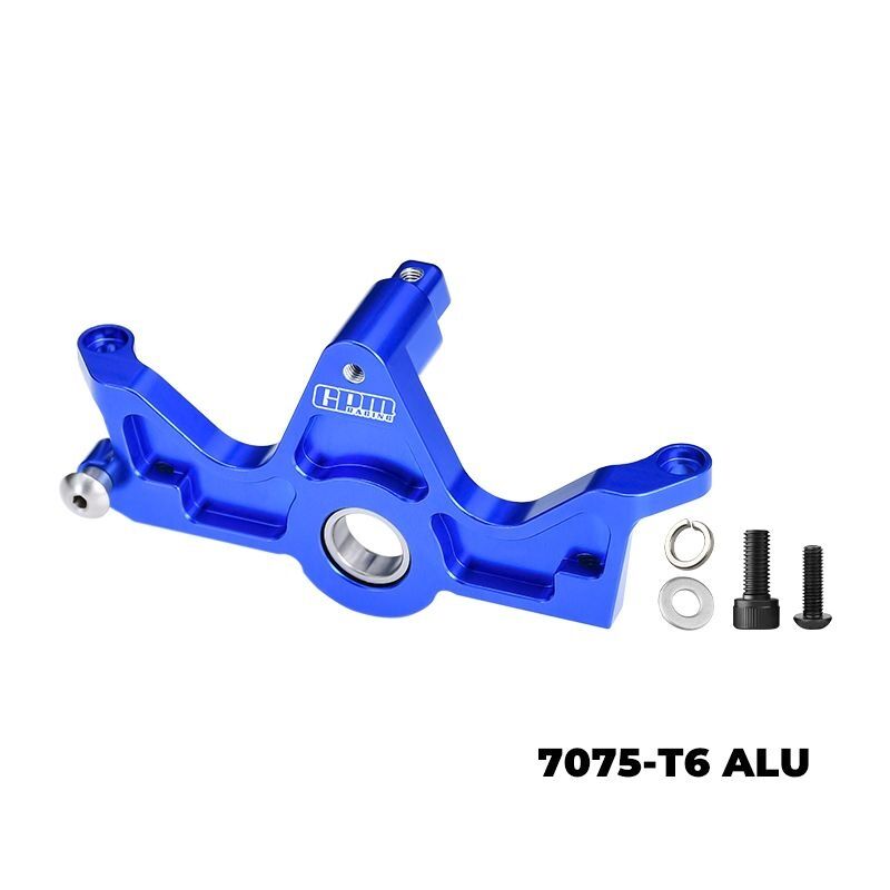 Alu Motorhalter blau / GPMSLA018AB