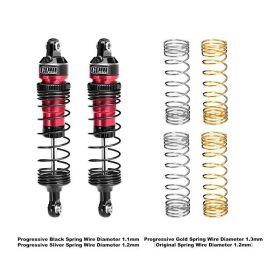 GPM TRX MiniMaxx/Mini-XRT Alu-Dämpfer v/h schwarz...