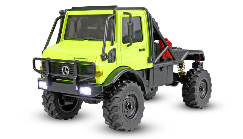 AMEWI / Mercedes-Benz Unimog U4000 Scale Crawler 4WD 1:18 RTR grün / 22767