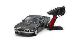 Kyosho Fazer FZ02 Ford Mustang Boss 429 1969 Schwarz 1:10...