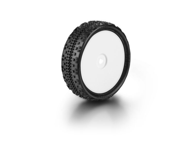HUDY 1/10 OFF-ROAD PRE-GLUED TIRE 2WD FRONT ASTRO - 101A - MEDIUM / HUD852201-M