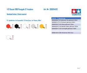 1:12 Ducati 1199 Panigale S Tricolore / 300014132