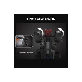 CaDA Traktor mit Pflug 1:17 2,4GHz Bricks / 402908