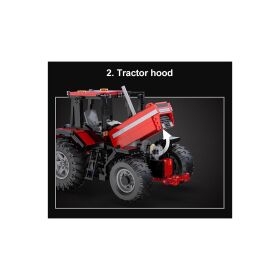 CaDA Traktor mit Pflug 1:17 2,4GHz Bricks / 402908