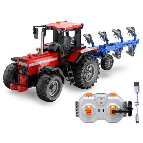 CaDA Traktor mit Pflug 1:17 2,4GHz Bricks / 402908
