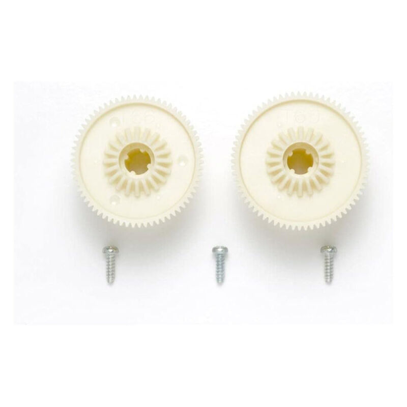 Tamiya Speed-Getriebe 66T/69T für TA01 / TA02 / 47393
