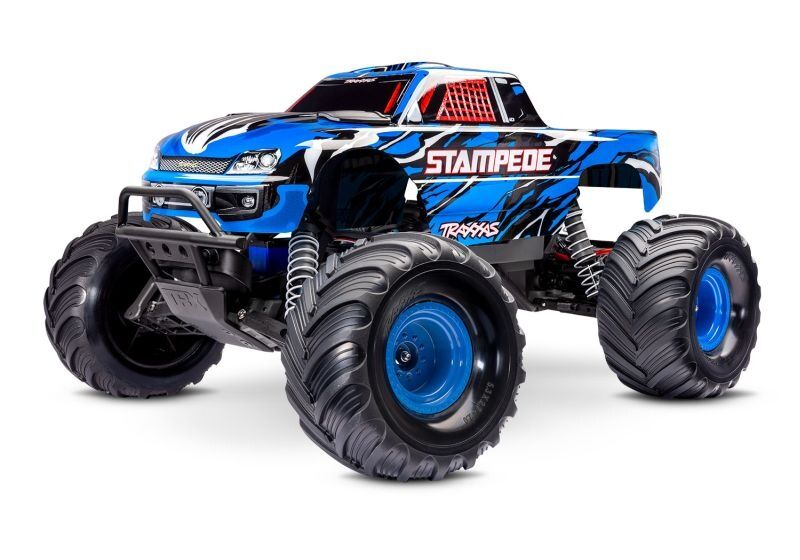 TRAXXAS Stampede blauX 1/10 2WD Monster-Truck RTR / TRX36254-8-BLUEX