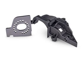 Motor Alu-Platte grau & Getriebeabdeckung / TRX10769R