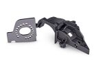 Motor Alu-Platte grau & Getriebeabdeckung / TRX10769R