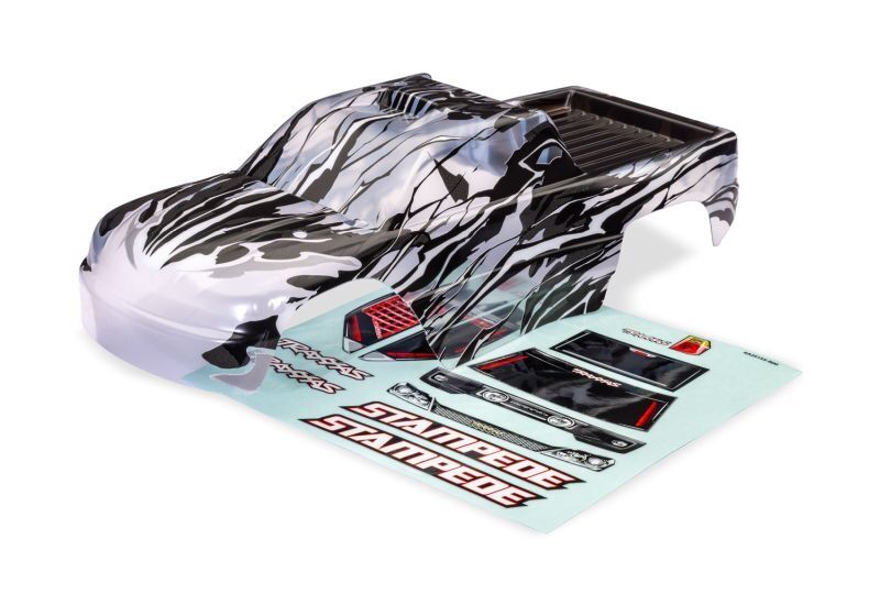 Karosserie Stampede 2WD ProGraphix mit Aufkleber Clipless / TRX6947X