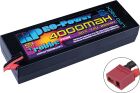 Robbe Modellsport Ro-Power Car Lipo 4000mah 7,4V 50C Hardcase (T-Stecker) / 6588
