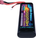 Robbe Modellsport RO-POWER Car LiPo 4200 mAh 7,4V 25C Roundcase (T-Stecker + Tamiya Adapter) / 6591