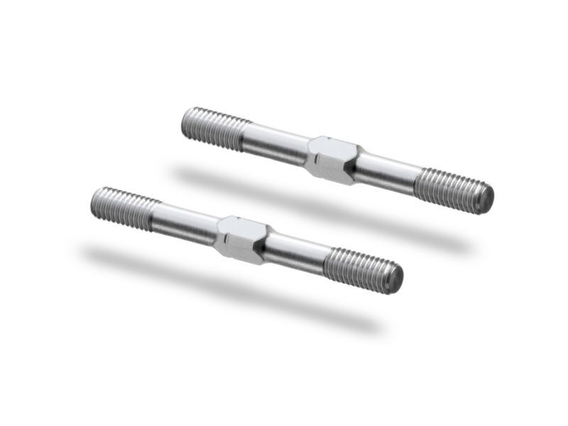 HUDY TITANIUM ADJUSTABLE TURNBUCKLE 45MM M4 L/R (2) / HUD992445