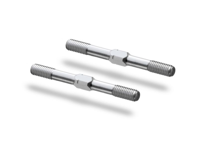 HUDY TITANIUM ADJUSTABLE TURNBUCKLE 50MM M5 L/R (2) / HUD992550