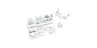 Kyosho Plastik-Teile Lenkung Hanging-On Racer / K.GP102B