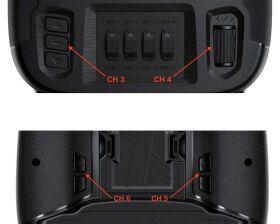 Krick Fernsteuerungsset Stick 2+4 Kanal 2.4 GHz / 79007