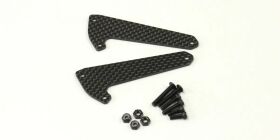 Kyosho Karbon-Brücke für HG Dämpfer vorn...