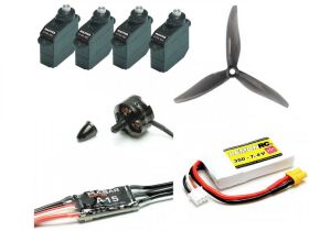 PICHLER Antrieb + Servos + Akku / Ares Indoor / 17232