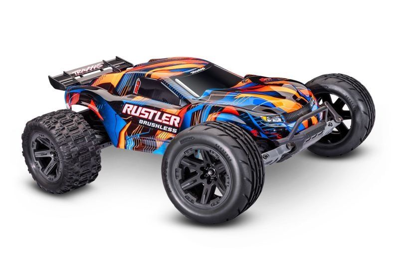TRAXXAS Rustler 1/10 2WD Stadium-Truck orange RTR / TRX37454-4-ORNG