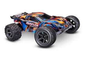TRAXXAS Rustler 1/10 2WD Stadium-Truck orange RTR /...